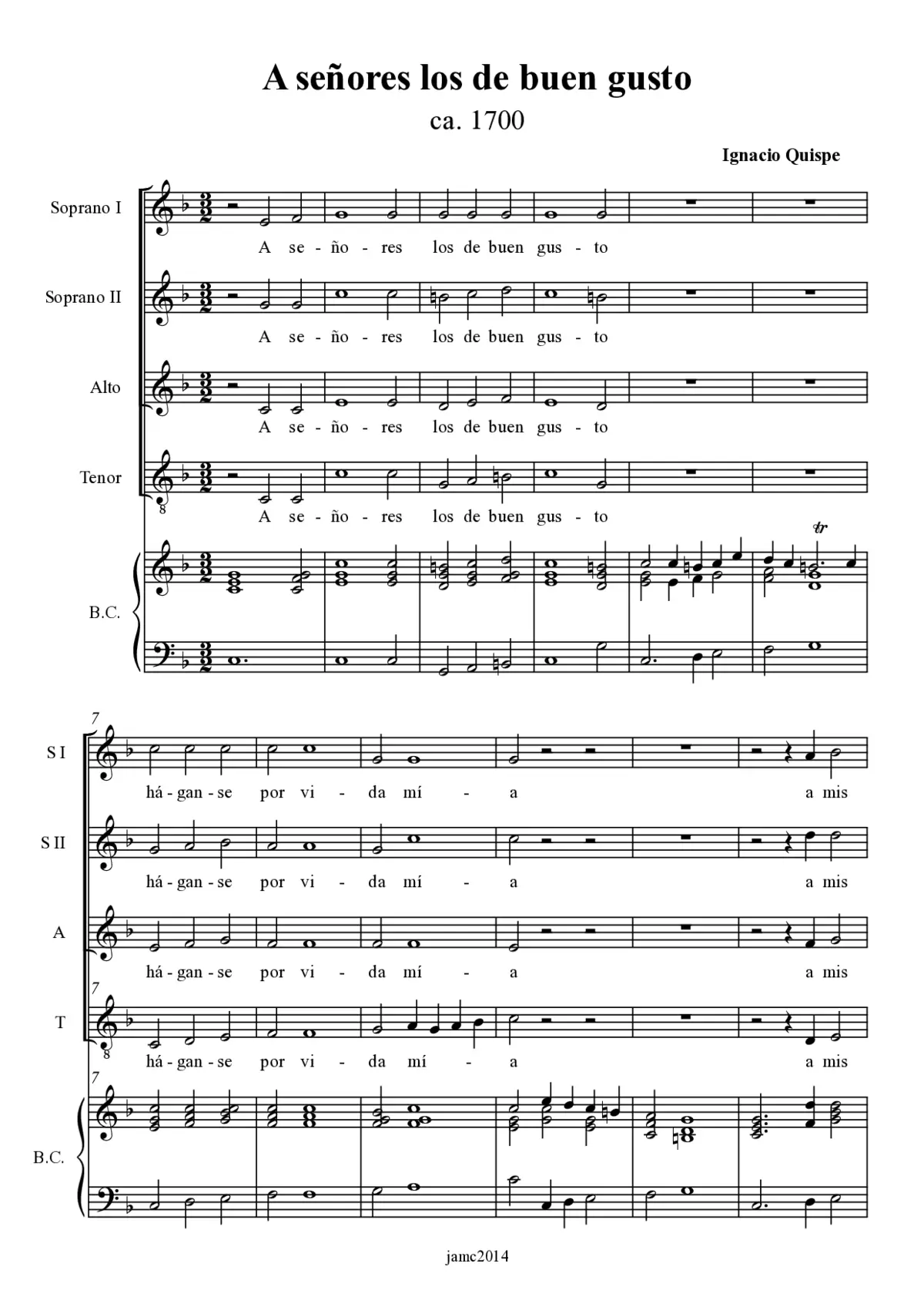 A señores los de buen gusto - Page 1