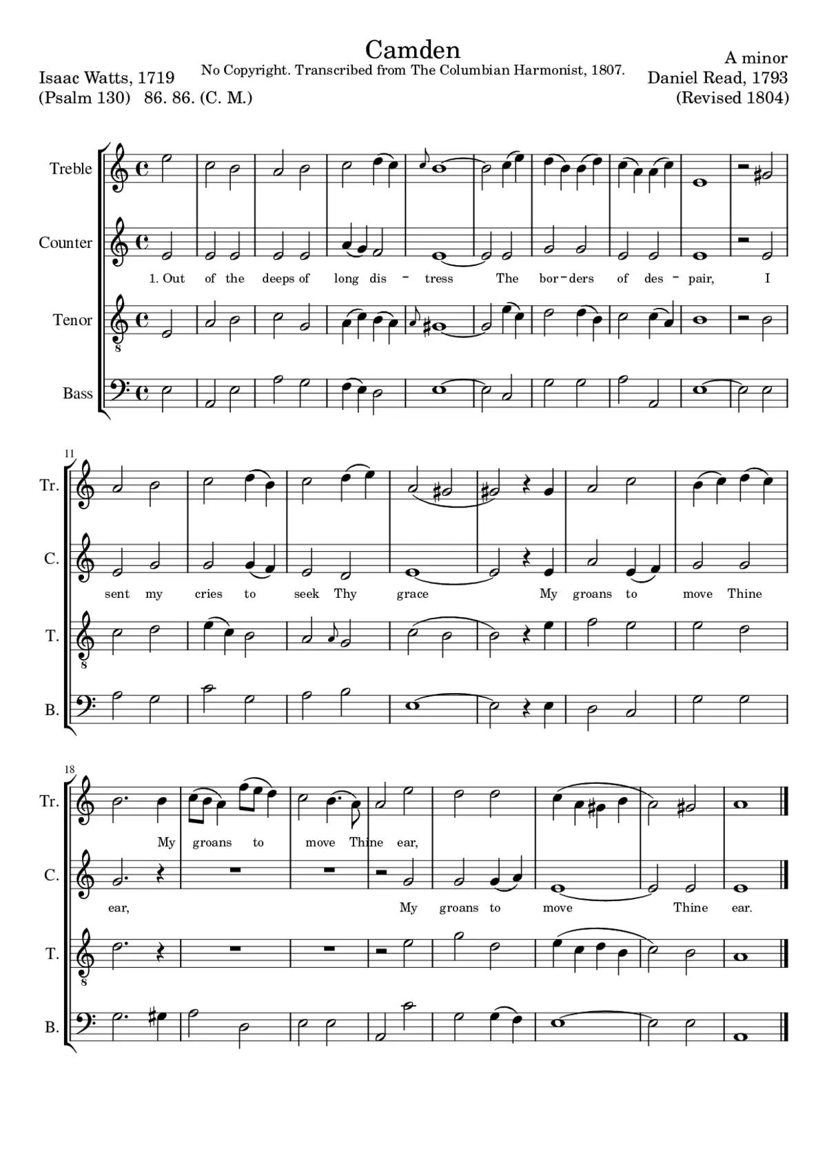 Camden - Page 1
