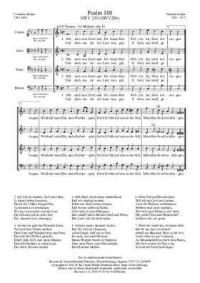 Mit rechtem Ernst und frölich'm Mut, SWV 206