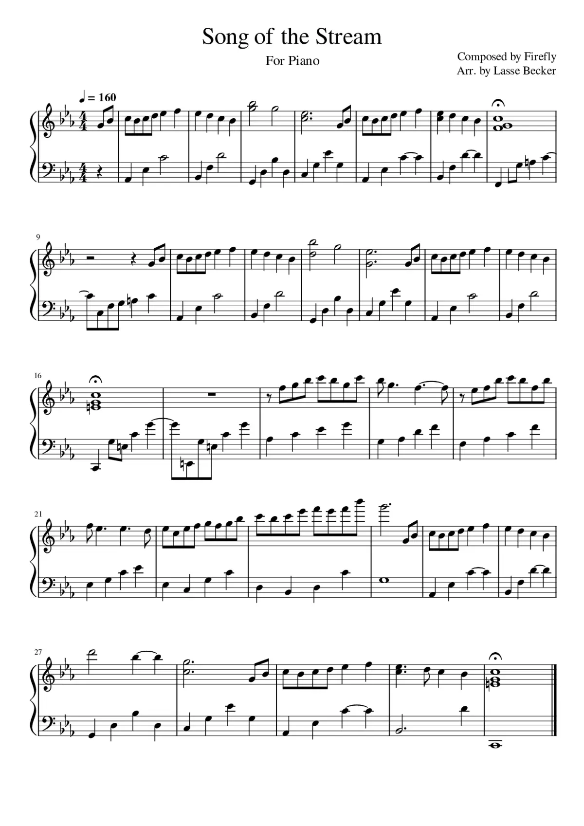 Song of the Stream - Page 1