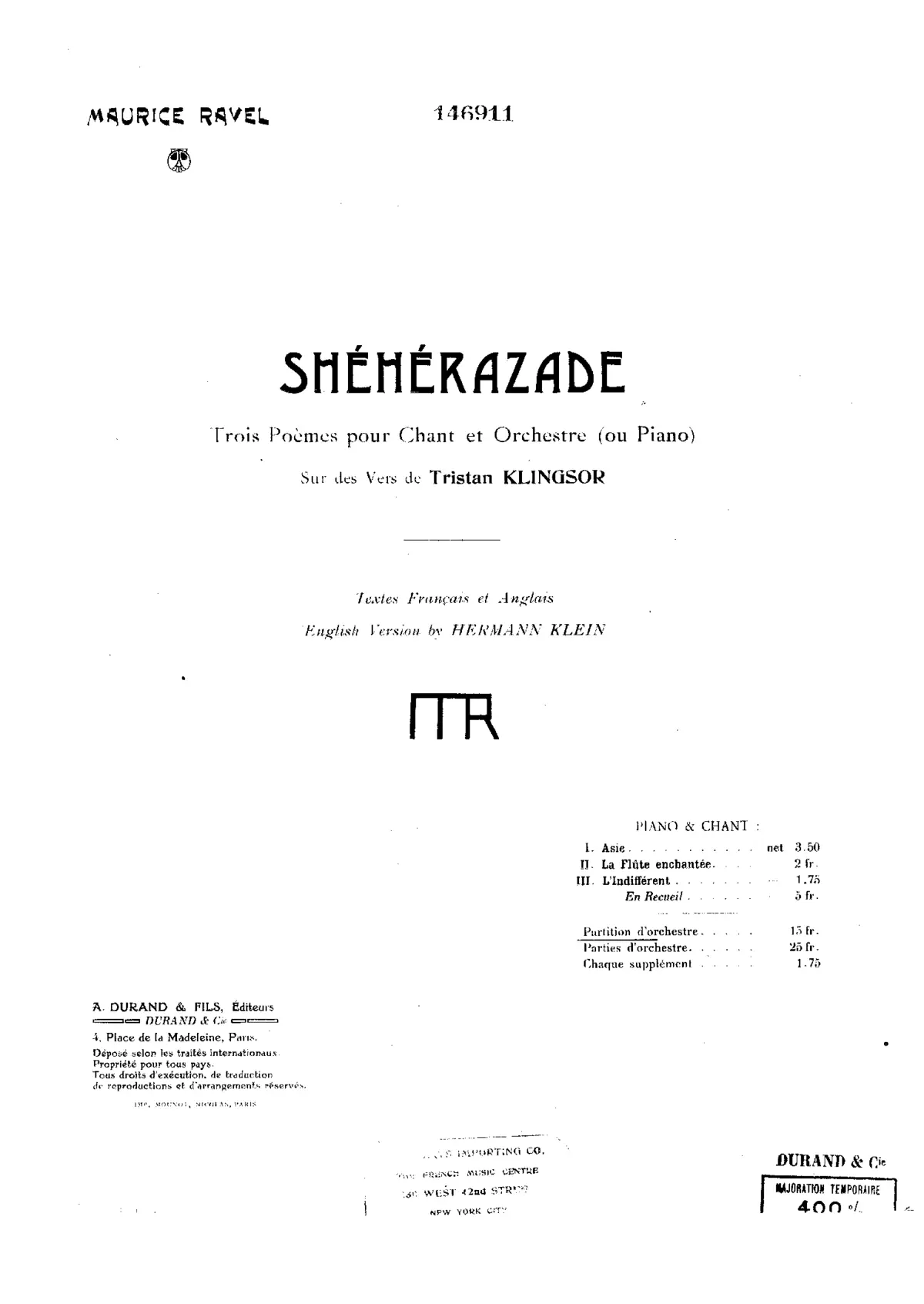 Shéhérazade - Page 1
