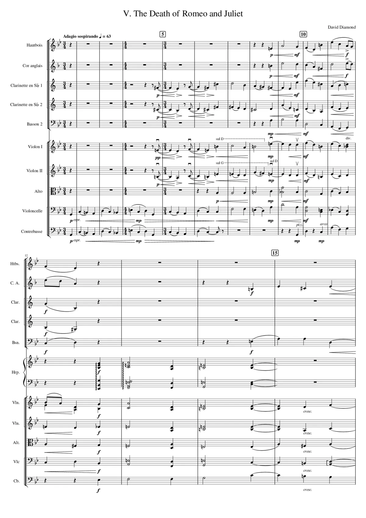 V. The Death of Romeo and Juliet - Page 1