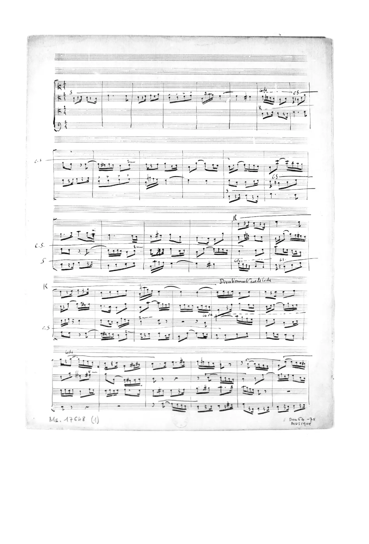 Fugue in C major - Page 1