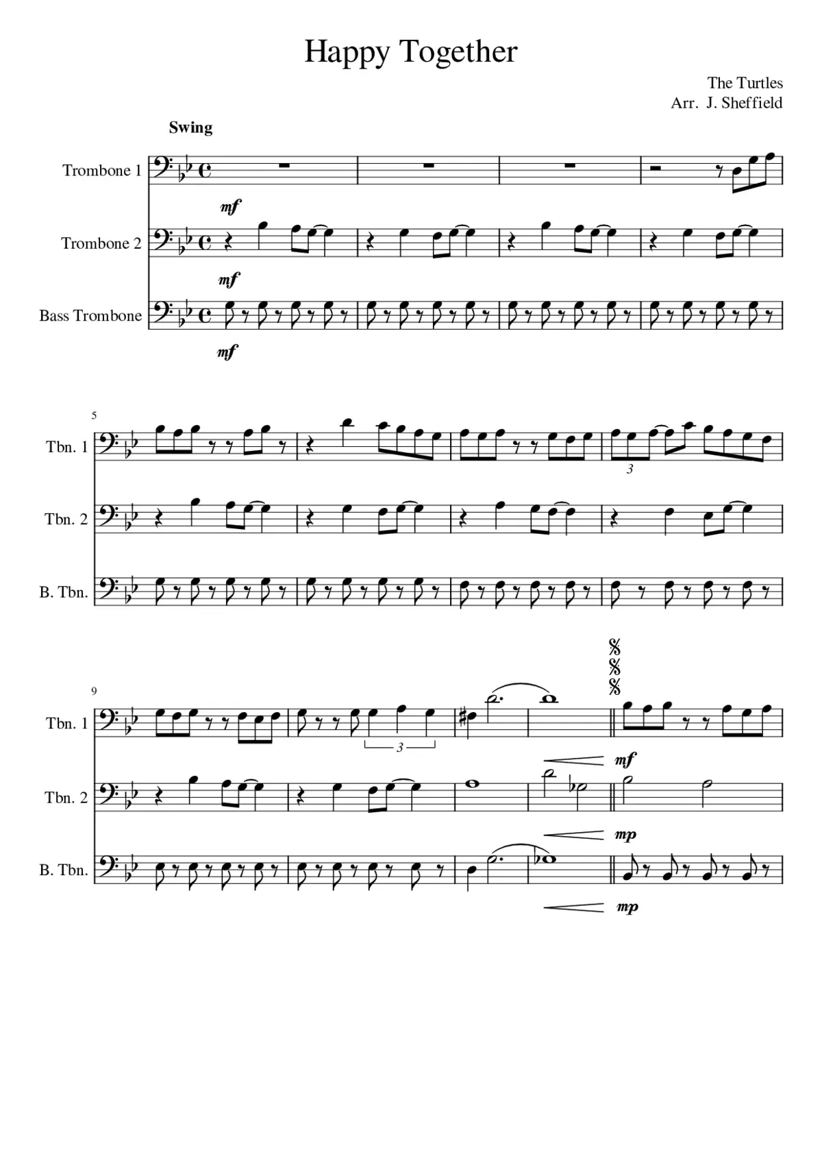 happy together - Page 1