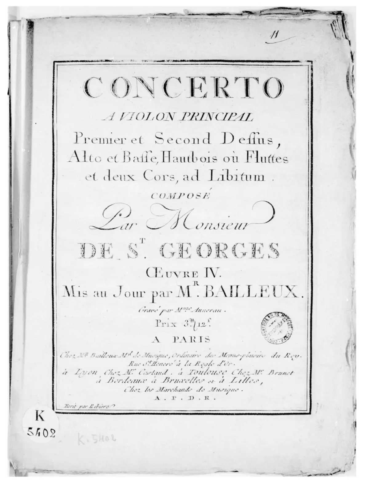 Violin Concerto - Page 1