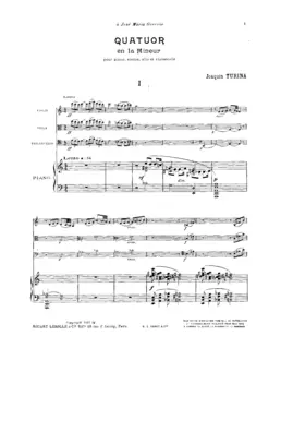 Piano Quartet in A minor