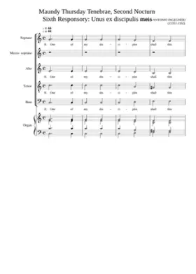 One of My Disciples Shall This Day Betray Me