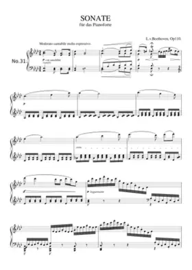 Piano Sonata No.31 Op.110