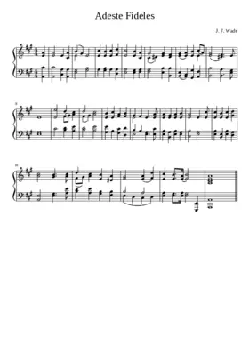 Adeste Fideles