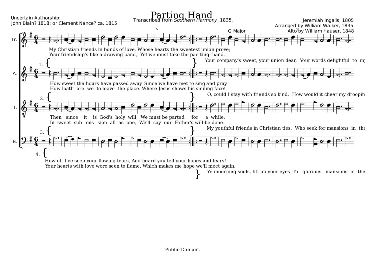 Parting Hand - Page 1