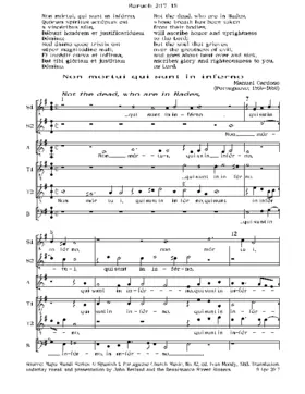 Non mortui qui sunt in inferno