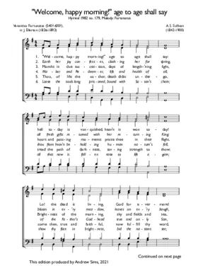 Welcome, happy morning!