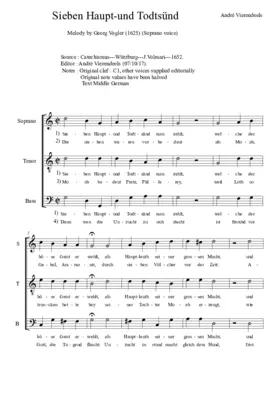 Sieben Haupt- und Todtsünd