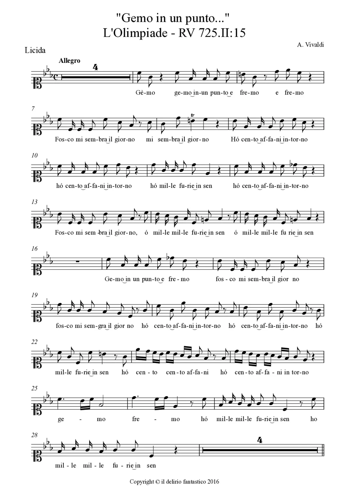 L'Olimpiade - Page 1