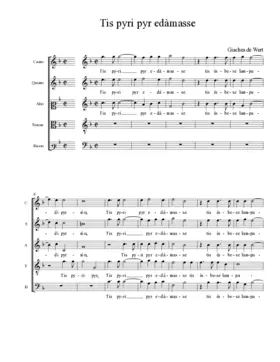 Tis pyri pyr edàmasse