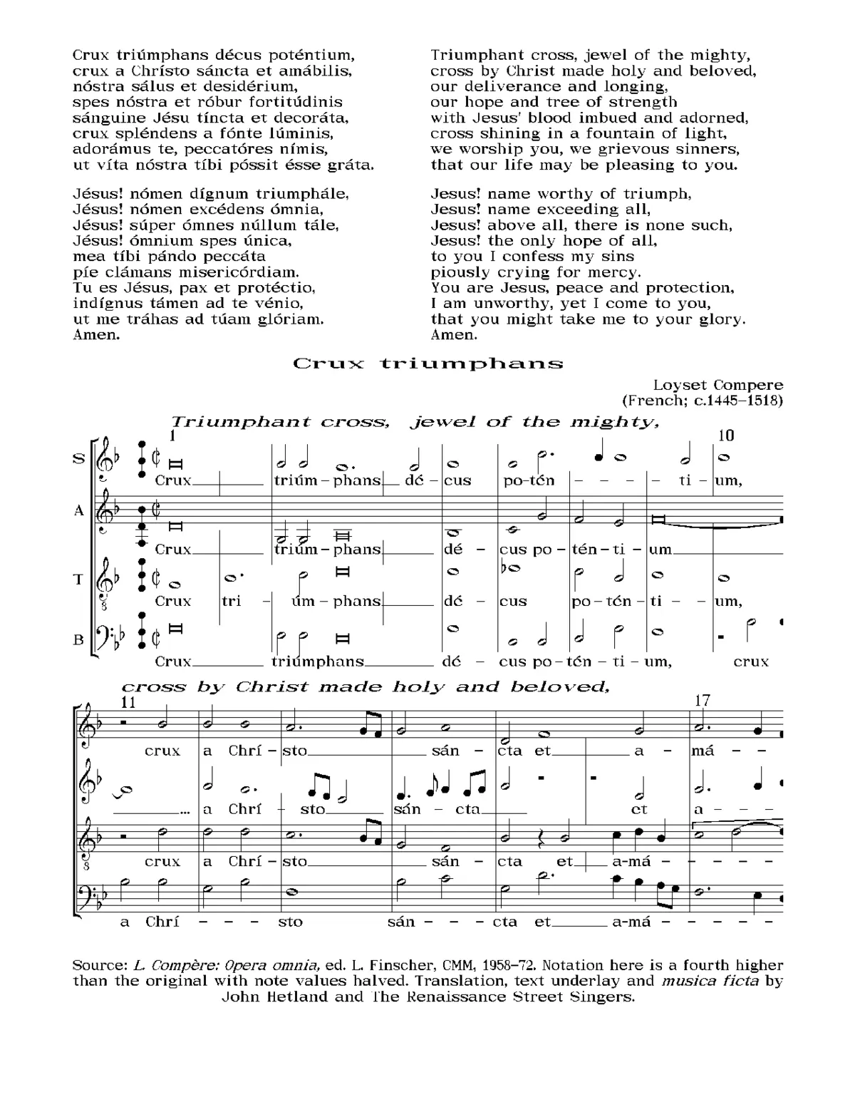 Crux triumphans - Page 1