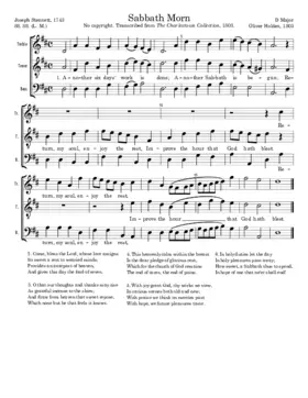 Sabbath Morn
