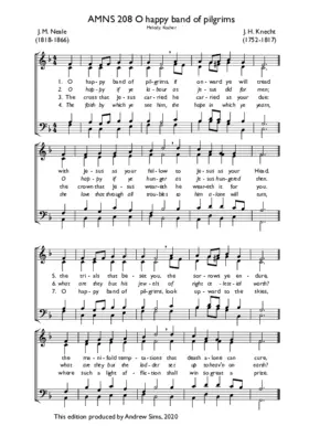 O happy band of pilgrims