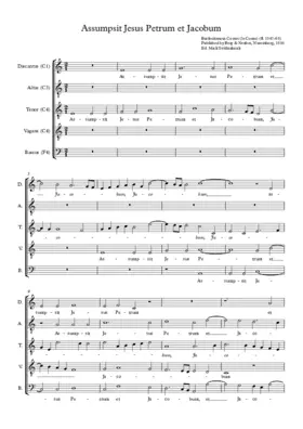 Assumpsit Jesus Petrum et Jacobum