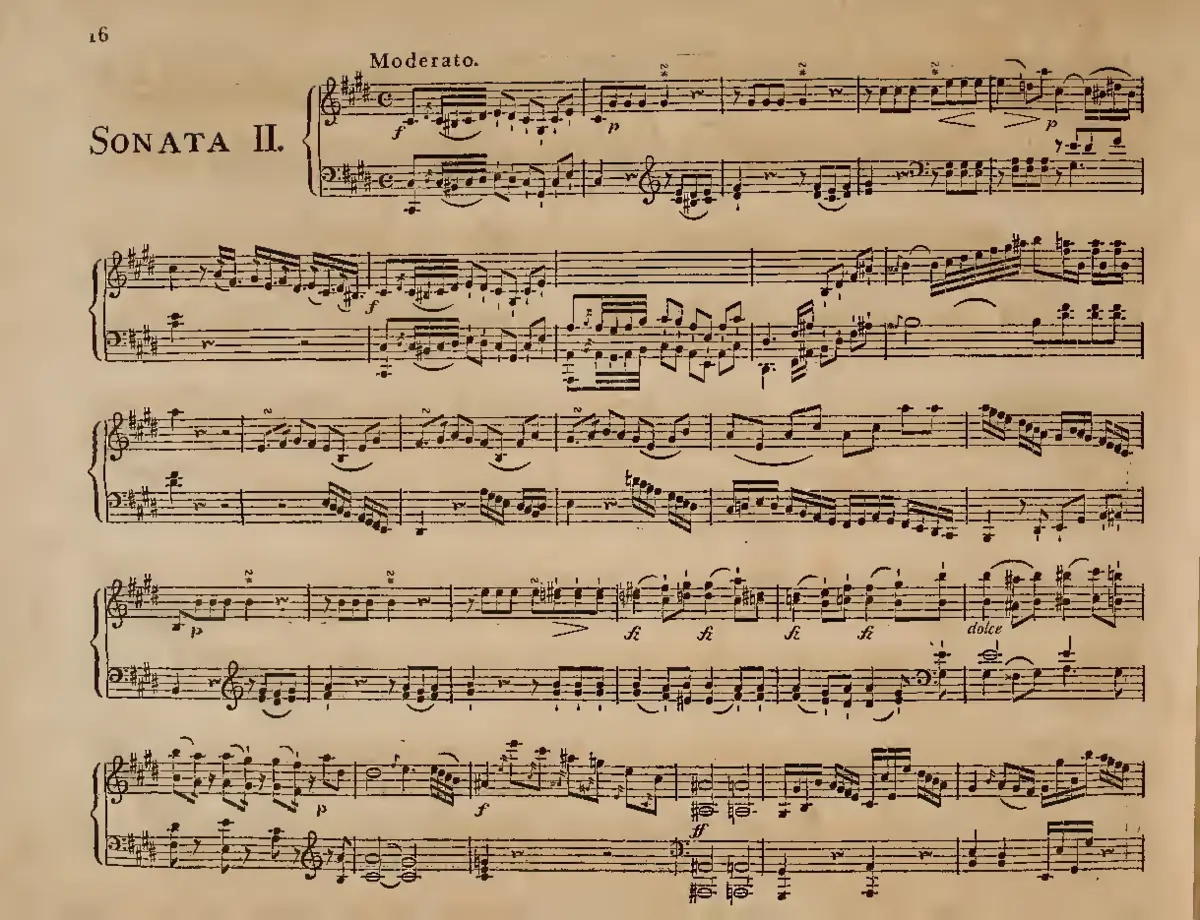 Keyboard Sonata - Page 1