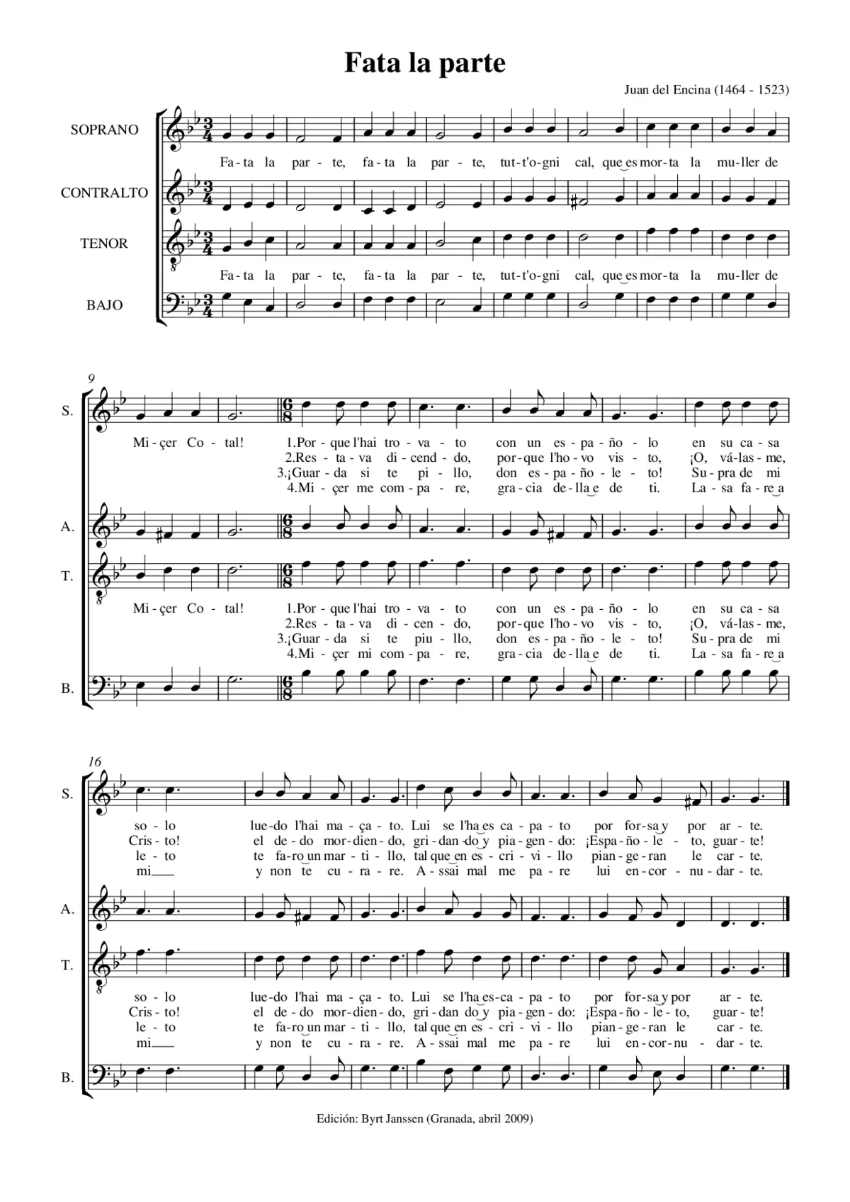 Fata la parte - Page 1