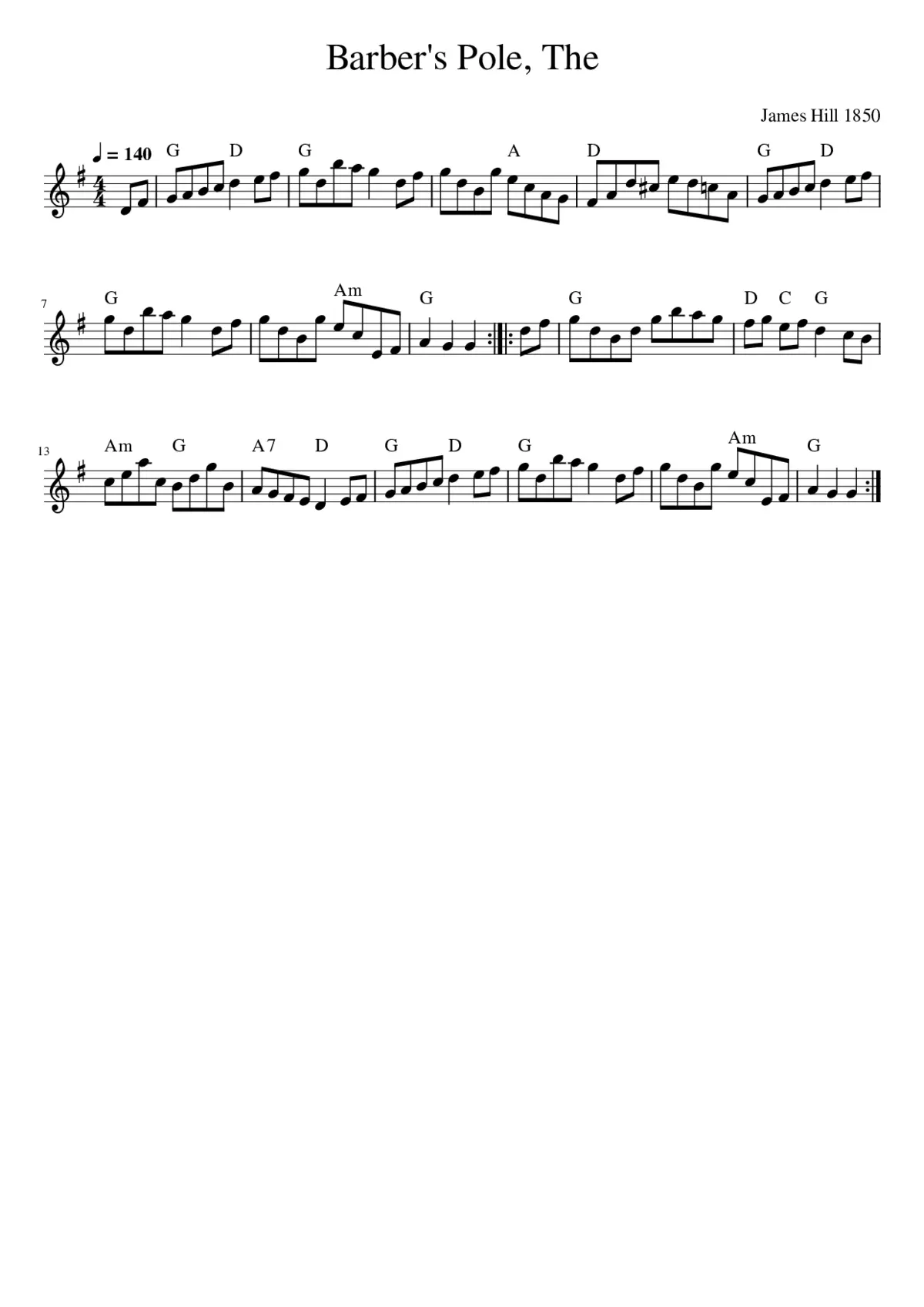 The Barber's Pole - Page 1