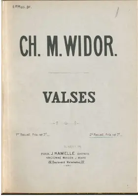 Valses, Op.33
