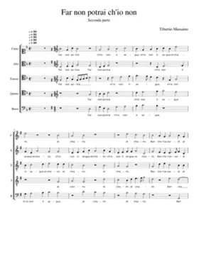 Far non potrai ch'io non
