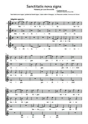 Sanctitatis nova signa