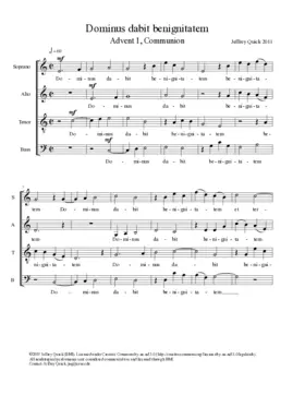 Dominus dabit benignitatem