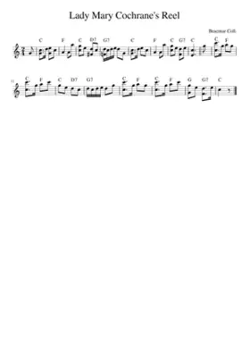 Lady Mary Cochrane's Reel