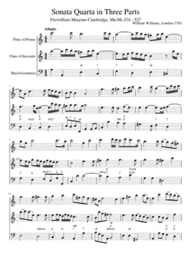 Sonata Quarta in Three Parts