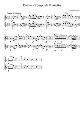 Duetto - Tempo di Minuetto