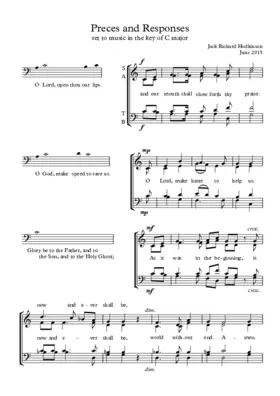 Preces and Responses