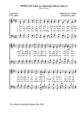 Lead us, heavenly Father, lead us