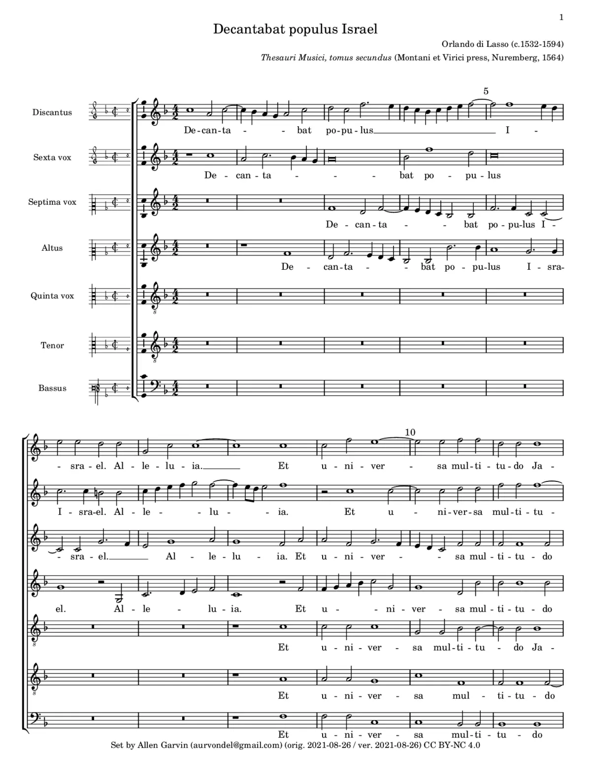 Decantabat populus - Page 1