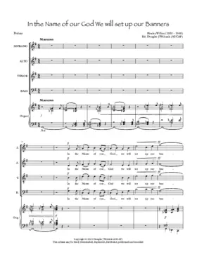 In the Name of our God we will set up our banners