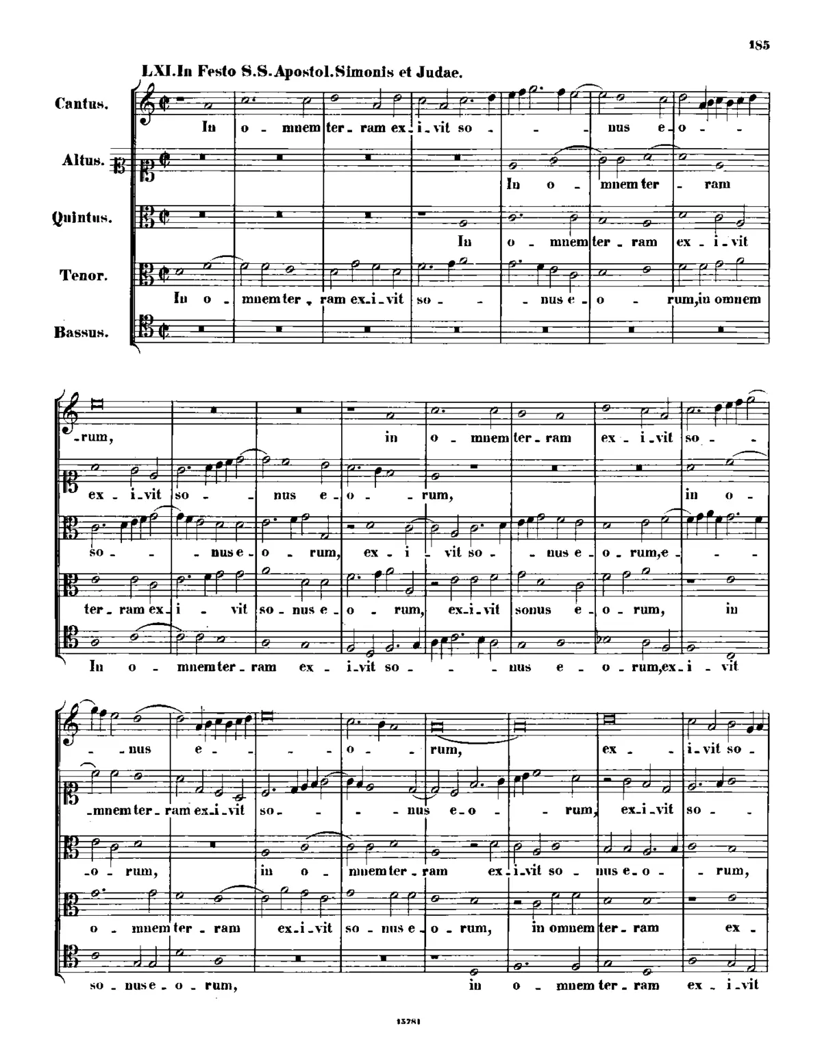 In omnem terram - Page 1