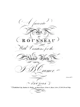 Variations on Rousseau’s 'Que ne suis-je la fougère'