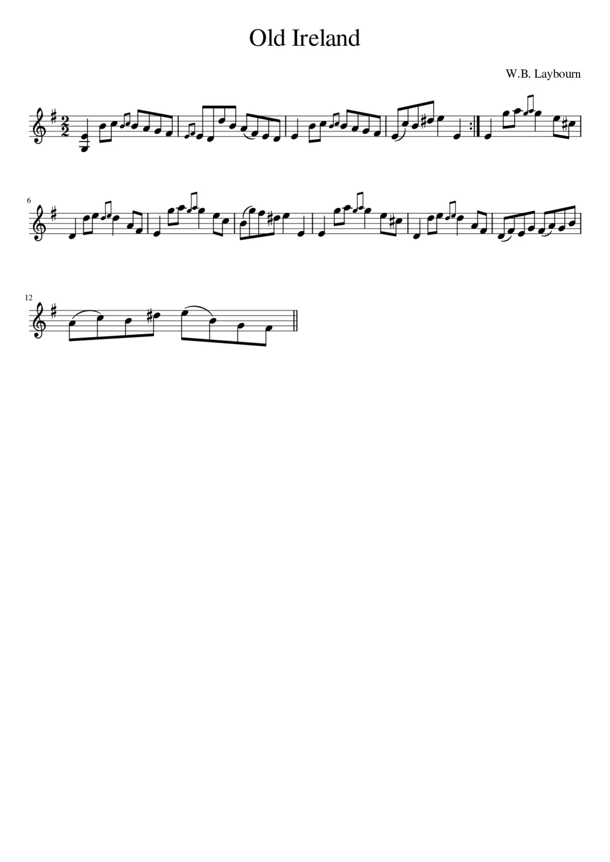 Old Ireland - Page 1