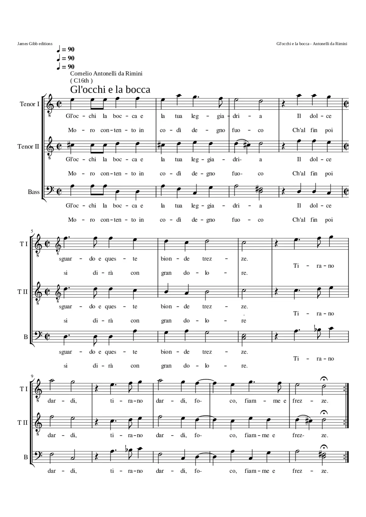 Gli occhi e la bocca - Page 1