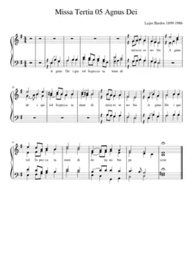 Missa Tertia 6.Agnus Dei