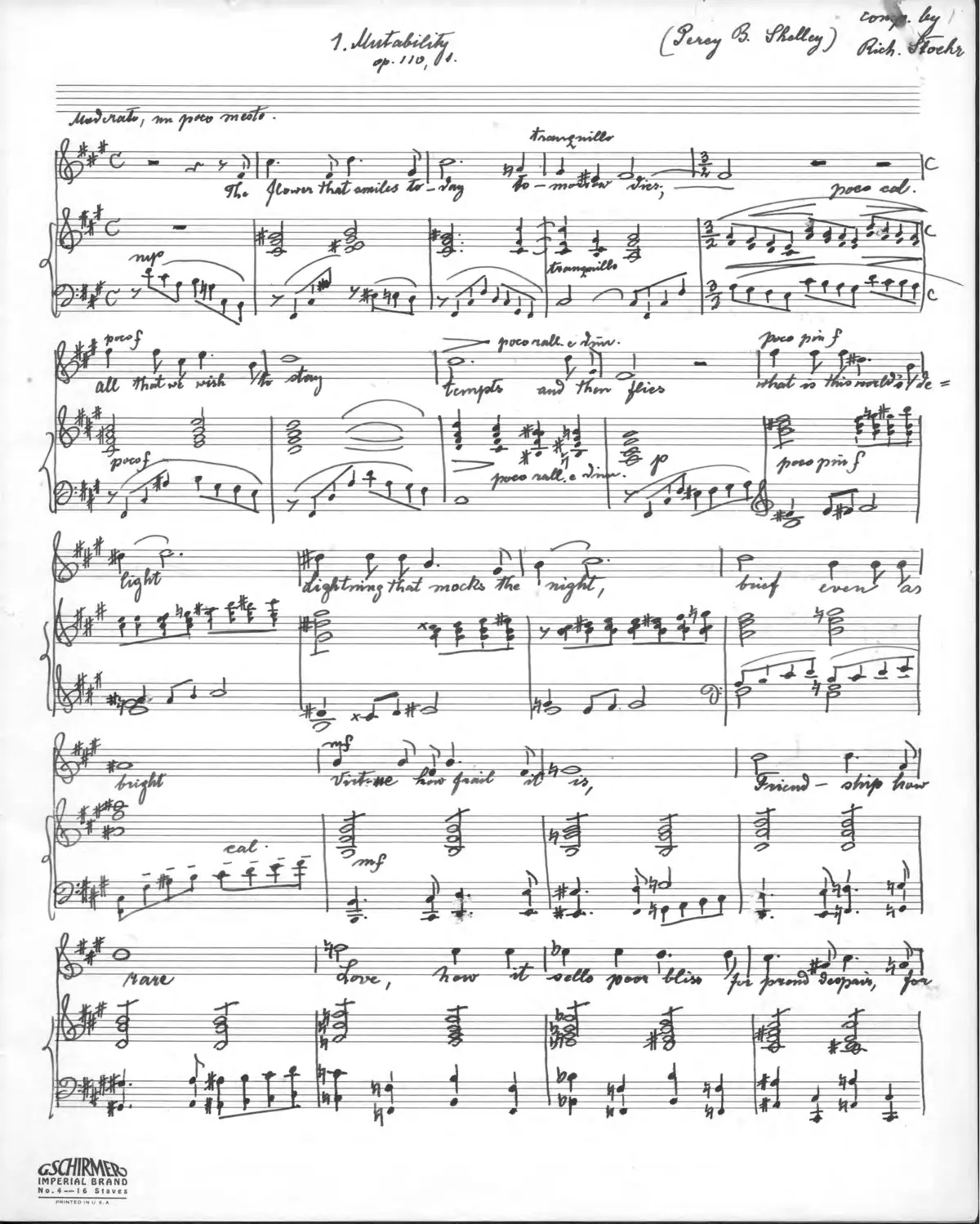 Twelve Songs - Page 1