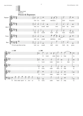 Preces and Responses