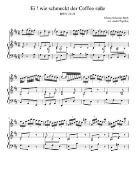 Schweigt stille plaudert nicht BWV 211 (Coffee Cantata)