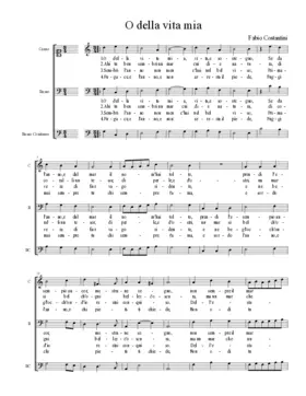 O della vita mia