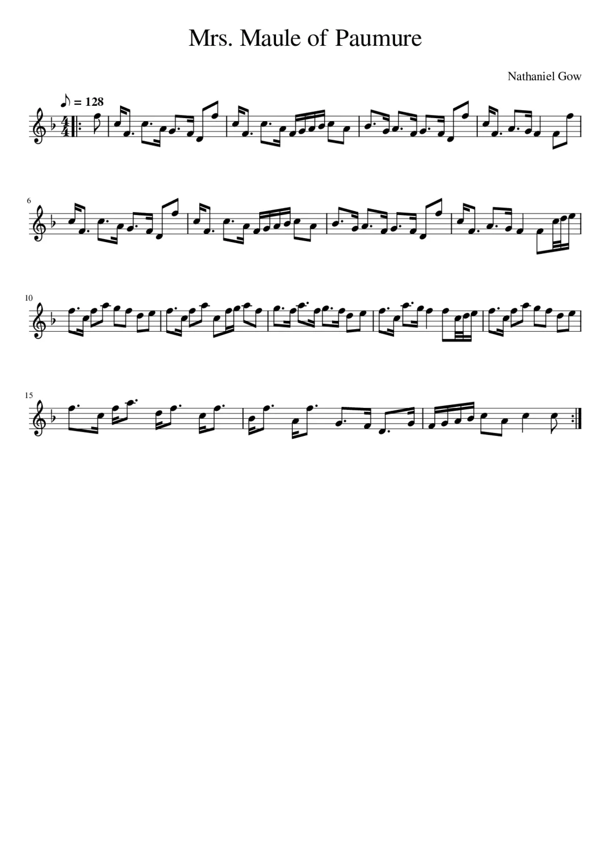 Mrs. Maule of Paumure - Page 1