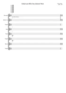 Erhalt uns Herr bei deinem Wort