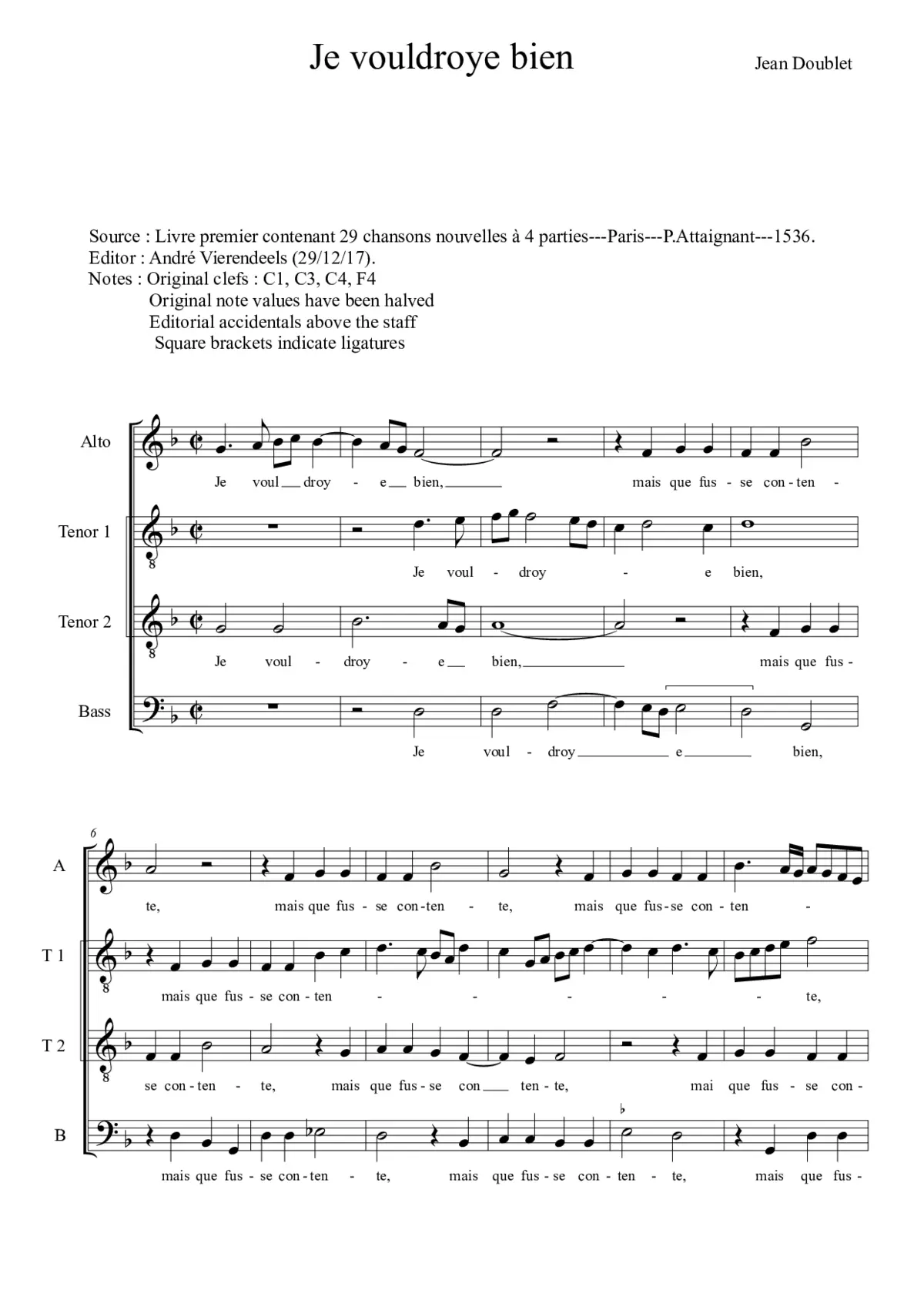 Je vouldroy bien - Page 1