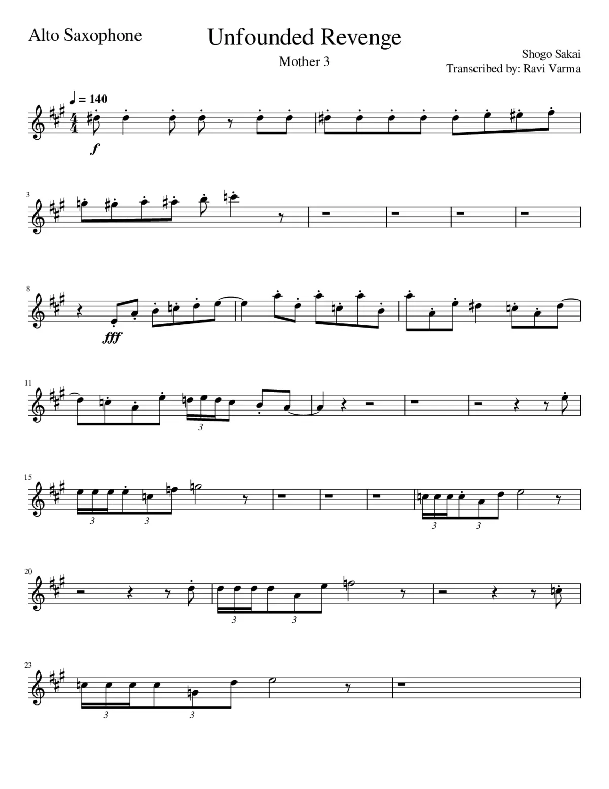 mother 3 - unfounded revenge - Page 1